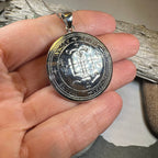 Archangel Gabriel Sigil Pendant in Sterling Silver Pendant La Vie Bien Archangel Gabriel Sigil Pendant in Sterling Silver