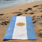ARGENTINA Flag Beach Towel | Quality & Long Lasting - 2 Sizes | Argentinian Pride | Gift for Argentineans Home Decor La Vie Bien ARGENTINA Flag Beach Towel | Quality & Long Lasting - 2 Sizes | Argentinian Pride | Gift for Argentineans
