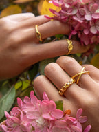 Aria Infinity Band Ring by Ash & Rose