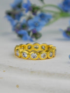 Aria Infinity Band Ring by Ash & Rose