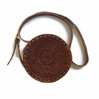 Aria Round Canteen Leather Purse - Mexico Bags La Vie Bien Aria Round Canteen Leather Purse - Mexico