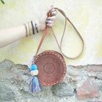 Aria Round Canteen Leather Purse - Mexico Bags La Vie Bien Aria Round Canteen Leather Purse - Mexico