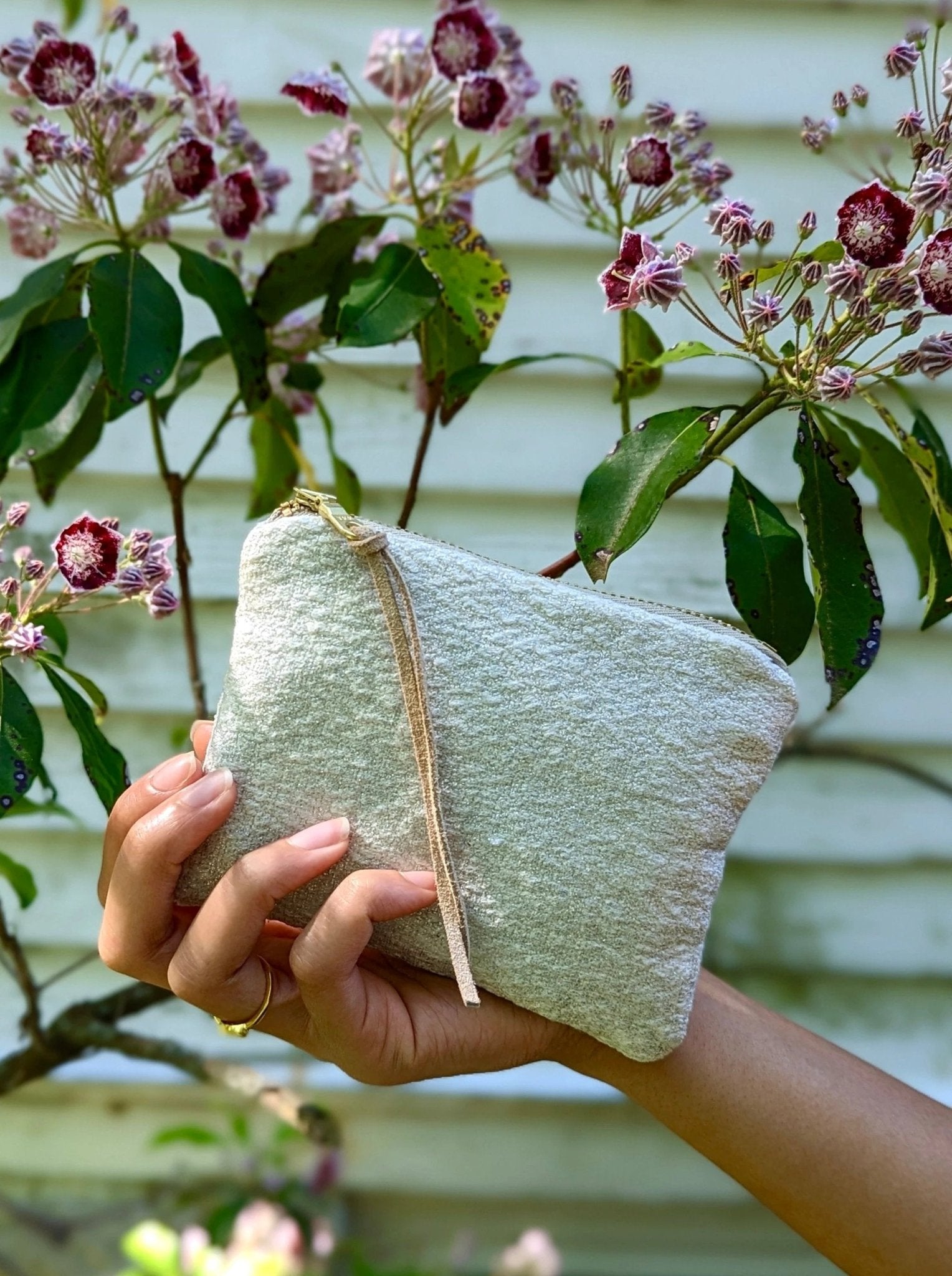 Arianell Mini Metallic Clutch by Ash & Rose