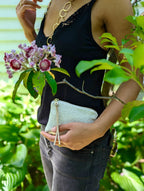 Arianell Mini Metallic Clutch by Ash & Rose