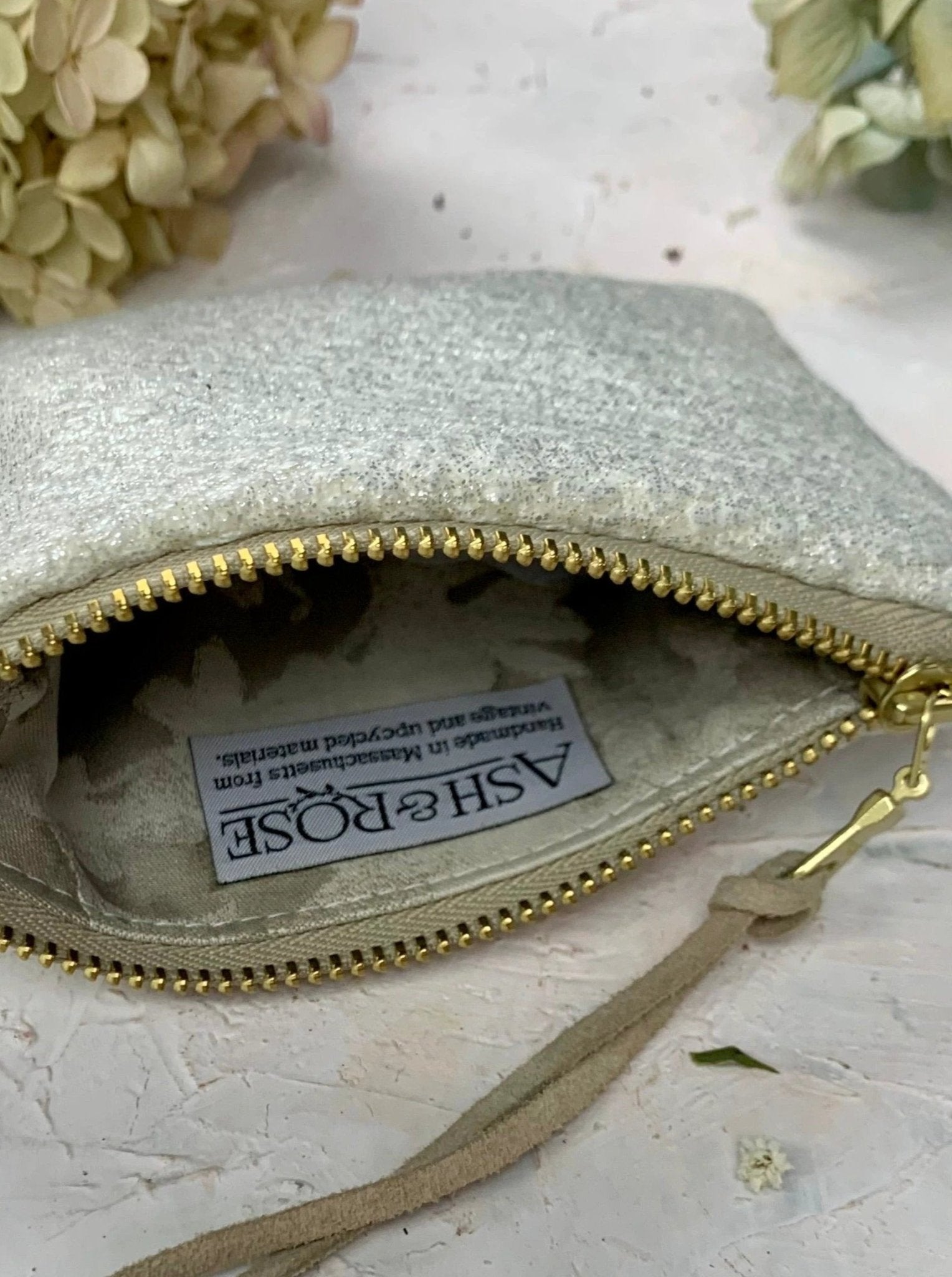 Arianell Mini Metallic Clutch by Ash & Rose