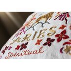 Aries Astrology Hand - Embroidered Pillow by Cat Studio Pillows La Vie Bien Aries Astrology Hand - Embroidered Pillow by Cat Studio