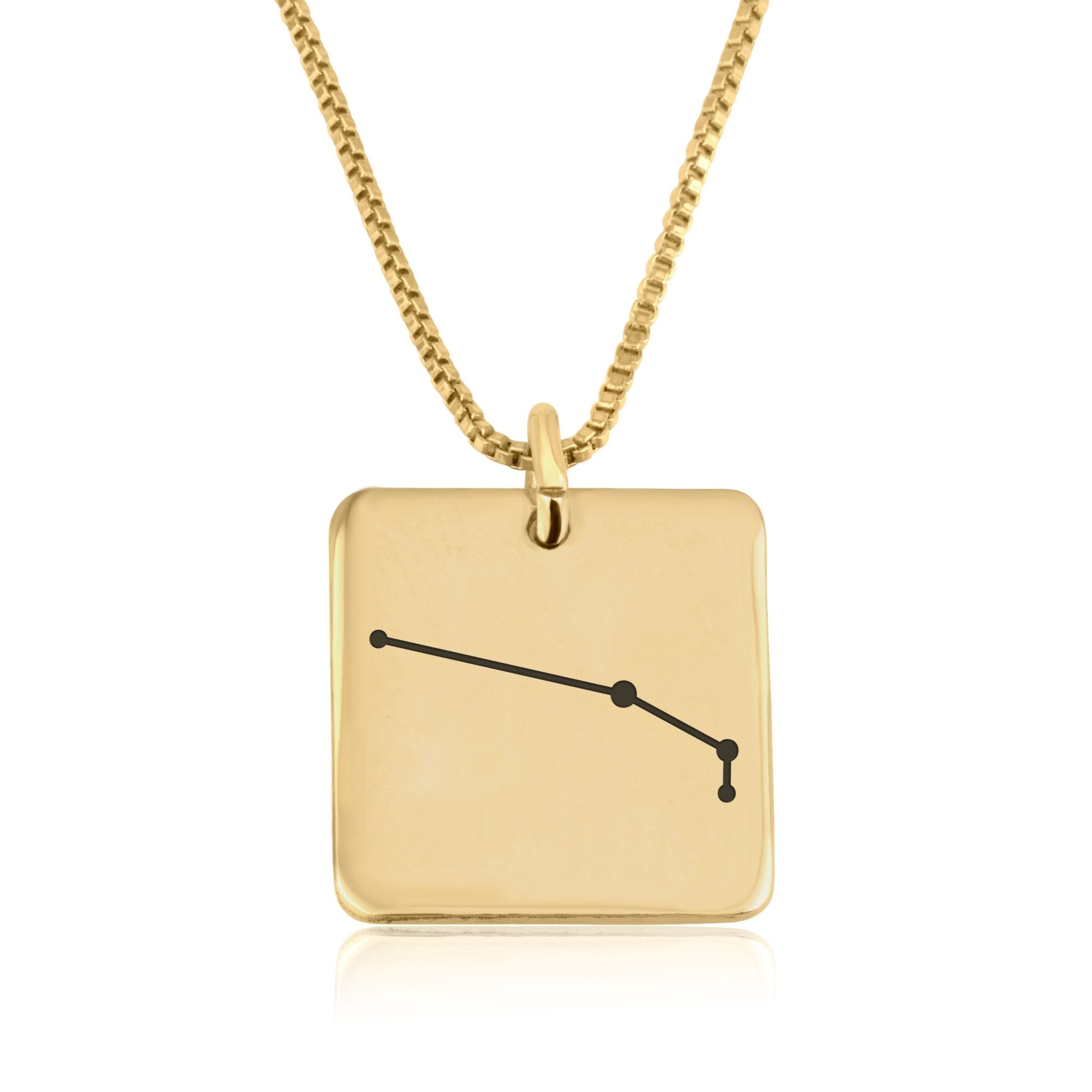 Aries Constellation Necklace La Vie Bien Aries Constellation Necklace