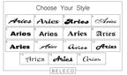 Aries Zodiac Engraved Cuff Bracelet La Vie Bien Aries Zodiac Engraved Cuff Bracelet