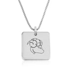 Aries Zodiac Necklace La Vie Bien Aries Zodiac Necklace