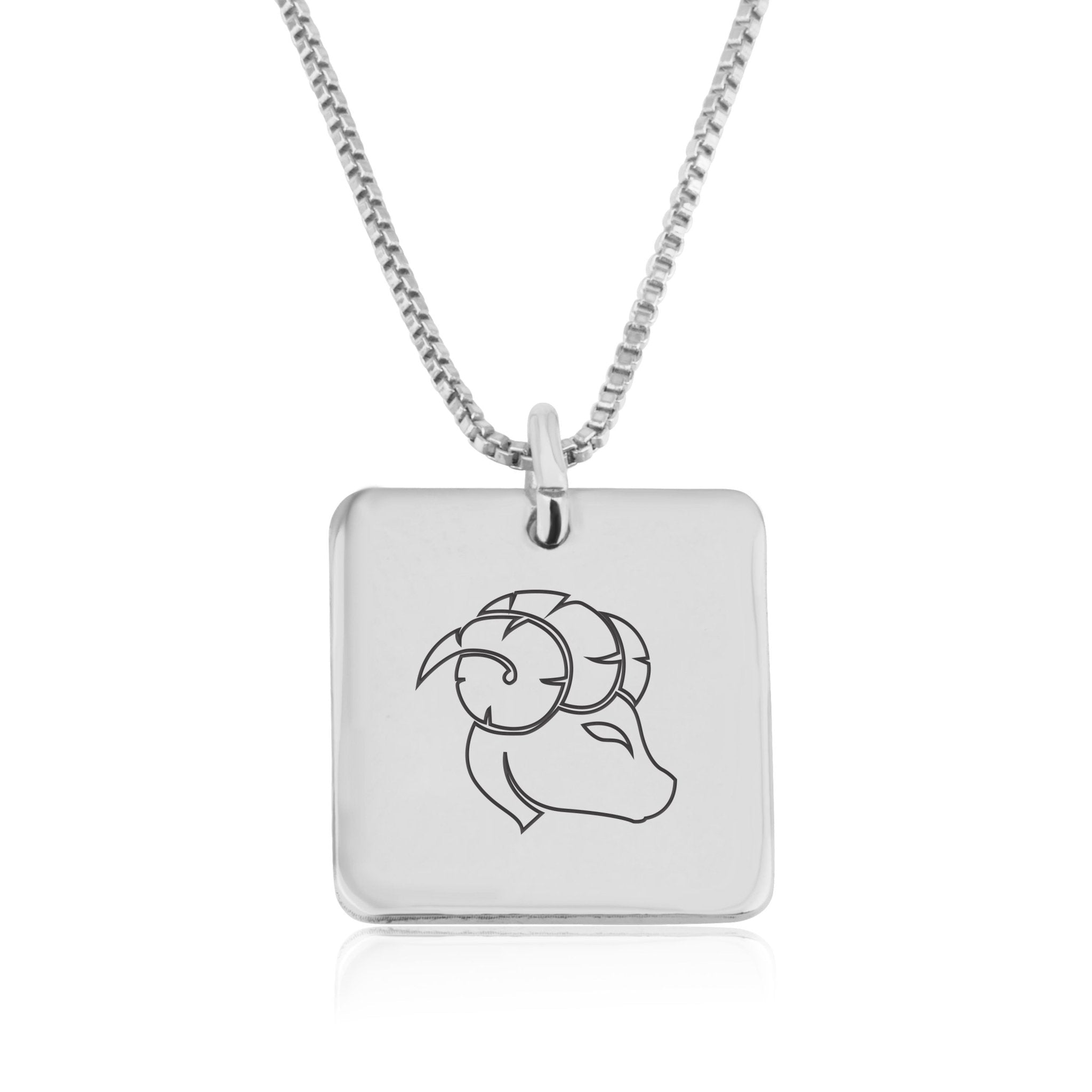 Aries Zodiac Necklace La Vie Bien Aries Zodiac Necklace