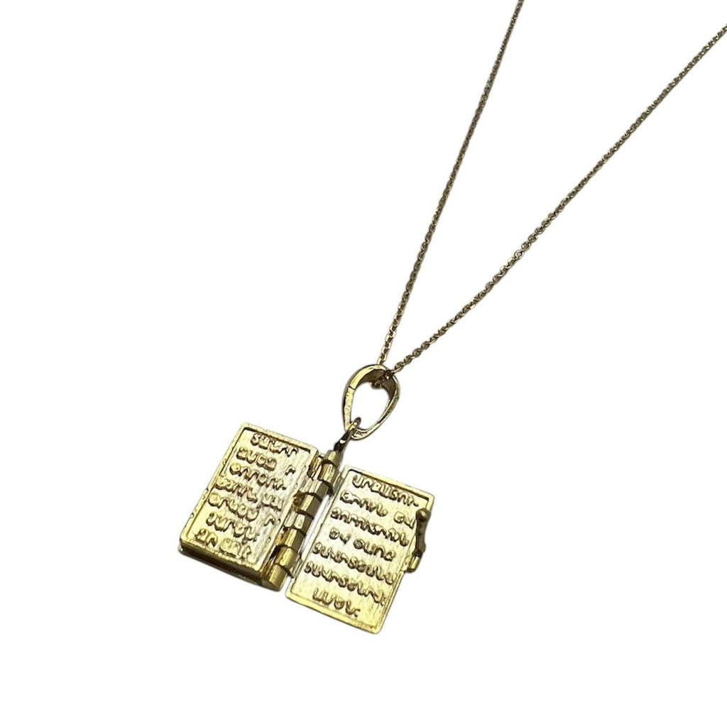 Armenian Bible Necklace Necklaces La Vie Bien Armenian Bible Necklace