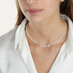 Armenian Full Pearls Name Necklace La Vie Bien Armenian Full Pearls Name Necklace