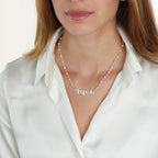 Armenian Pearl Name Necklace La Vie Bien Armenian Pearl Name Necklace