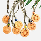 Aromatherapy Medallion Necklace by Papillon Marketplace Online