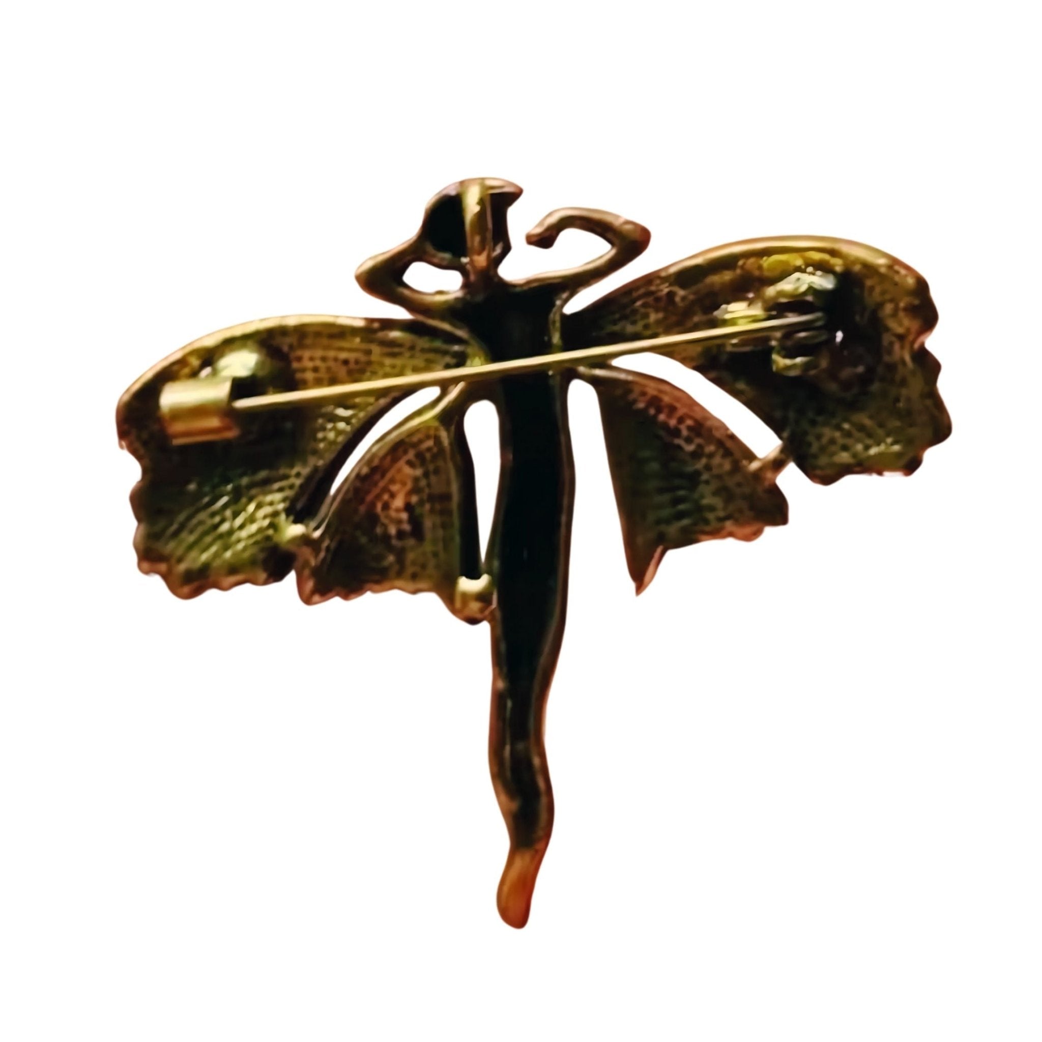 Art Nouveau Fairy Brooch | Vintage Enchanted Fairytale Pin 1.8" x 1.6" Brooches & Lapel Pins La Vie Bien Art Nouveau Fairy Brooch | Vintage Enchanted Fairytale Pin 1.8" x 1.6"