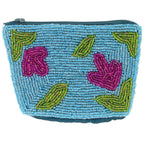 Art Smart Beaded Pouch Cosmetic & Jewelry Bags La Vie Bien Art Smart Beaded Pouch