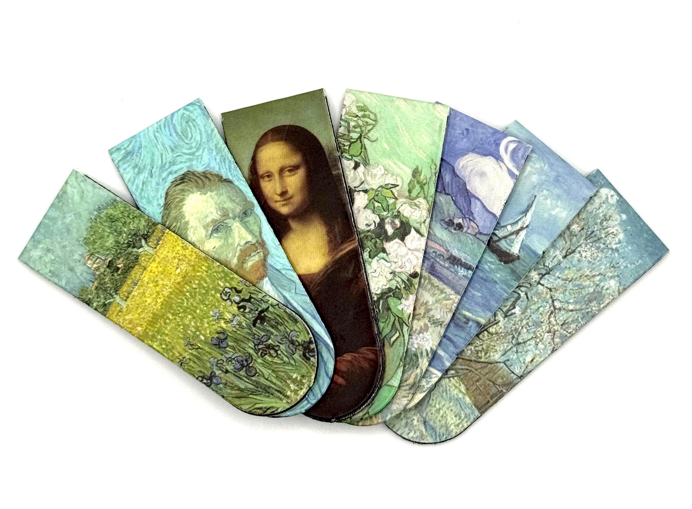 Fun Magnetic Van Gogh Art Bookmarks (Set of 3)