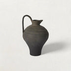 Arthur Black Terracotta Jug by White Cliff Studio