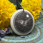 Artisan Brown Bat Necklace - Handmade in the U.S.A. Pendant La Vie Bien Artisan Brown Bat Necklace - Handmade in the U.S.A.