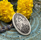 Artisan Celtic Birds Necklace - Handmade in the U.S.A. Necklet La Vie Bien Artisan Celtic Birds Necklace - Handmade in the U.S.A.