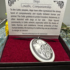 Artisan Celtic Dog Necklace - Handmade in the U.S.A. Pendant La Vie Bien Artisan Celtic Dog Necklace - Handmade in the U.S.A.