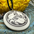 Artisan Celtic Leaping Hares Necklace - Handmade in the U.S.A. Pendant La Vie Bien Artisan Celtic Leaping Hares Necklace - Handmade in the U.S.A.