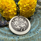 Artisan Celtic Triple Horse Necklace - Handmade in the U.S.A. Pendant La Vie Bien Artisan Celtic Triple Horse Necklace - Handmade in the U.S.A.