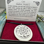 Artisan Celtic Triple Spiral Cat Necklace - Handmade in the U.S.A. Pendant La Vie Bien Artisan Celtic Triple Spiral Cat Necklace - Handmade in the U.S.A.