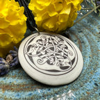 Artisan Celtic Triple Spiral Cat Necklace - Handmade in the U.S.A. Pendant La Vie Bien Artisan Celtic Triple Spiral Cat Necklace - Handmade in the U.S.A.