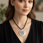 Artisan Celtic Triple Spiral Cat Necklace - Handmade in the U.S.A. Pendant La Vie Bien Artisan Celtic Triple Spiral Cat Necklace - Handmade in the U.S.A.