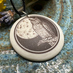 Artisan Great Horned Owl Necklace - Handmade in the U.S.A. Pendant La Vie Bien Artisan Great Horned Owl Necklace - Handmade in the U.S.A.