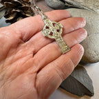 Artisan Irish Ahenny Cross Necklace - Made in Ireland Pendant La Vie Bien Artisan Irish Ahenny Cross Necklace - Made in Ireland