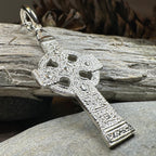 Artisan Irish Ahenny Cross Necklace - Made in Ireland Pendant La Vie Bien Artisan Irish Ahenny Cross Necklace - Made in Ireland