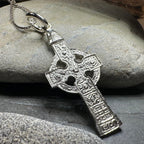 Artisan Irish Ahenny Cross Necklace - Made in Ireland Pendant La Vie Bien Artisan Irish Ahenny Cross Necklace - Made in Ireland
