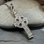 Artisan Irish Ahenny Cross Necklace - Made in Ireland Pendant La Vie Bien Artisan Irish Ahenny Cross Necklace - Made in Ireland