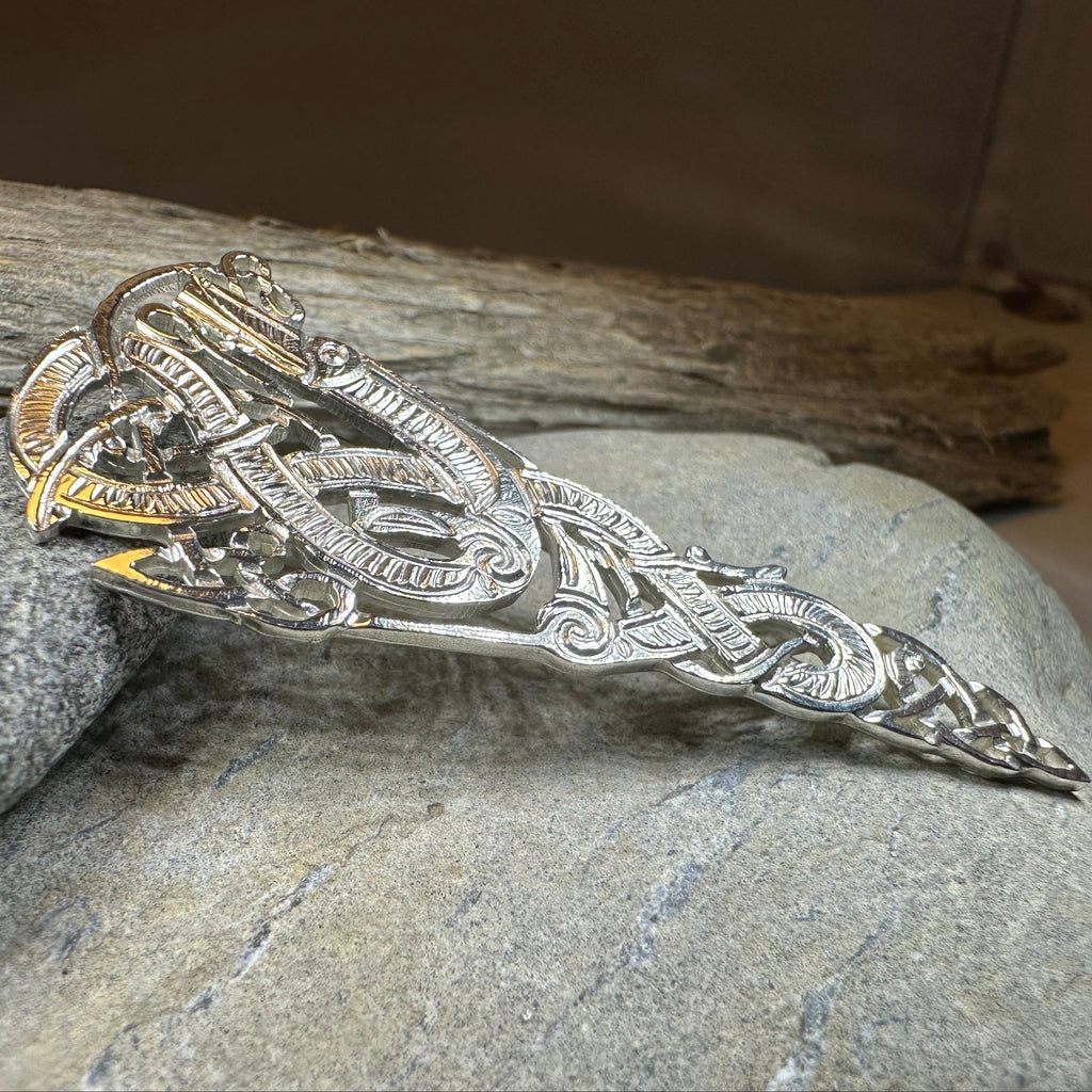 Artisan Irish Celtic Beast Brooch - Made in Ireland Brooch La Vie Bien Artisan Irish Celtic Beast Brooch - Made in Ireland