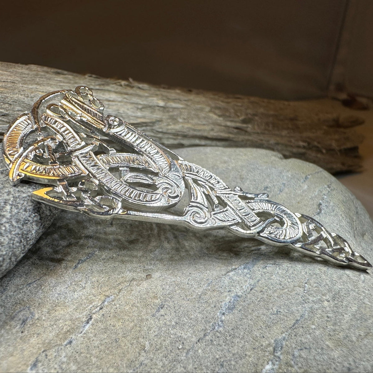 Artisan Irish Celtic Beast Brooch - Made in Ireland Brooch La Vie Bien Artisan Irish Celtic Beast Brooch - Made in Ireland
