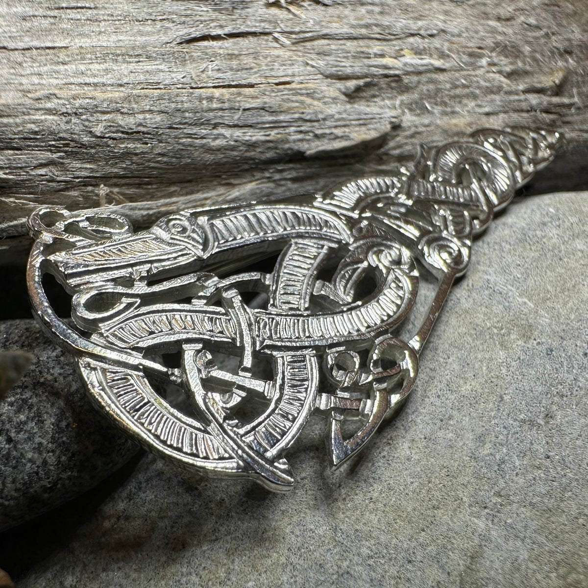 Artisan Irish Celtic Beast Brooch - Made in Ireland Brooch La Vie Bien Artisan Irish Celtic Beast Brooch - Made in Ireland