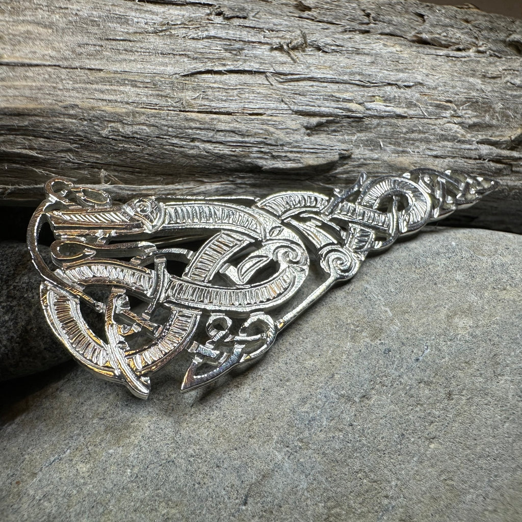 Artisan Irish Celtic Beast Brooch - Made in Ireland Brooch La Vie Bien Artisan Irish Celtic Beast Brooch - Made in Ireland