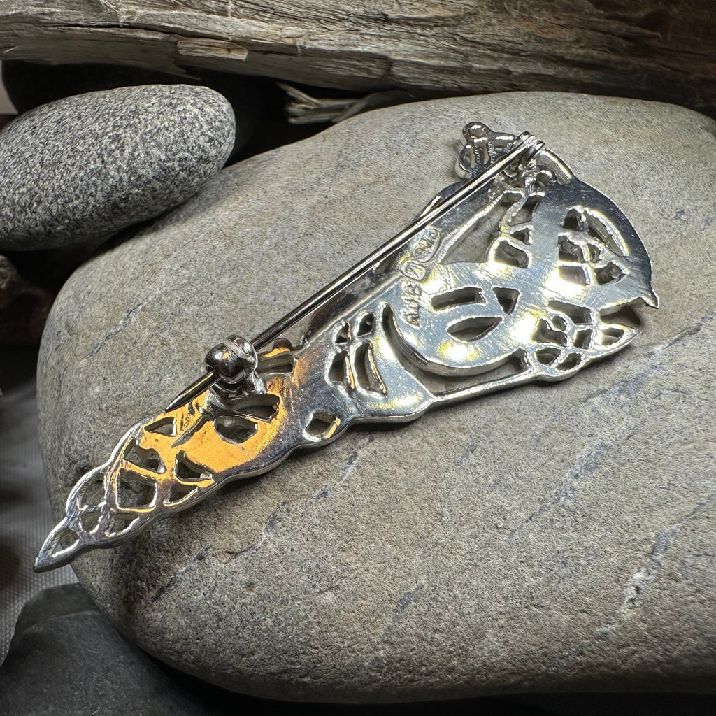 Artisan Irish Celtic Beast Brooch - Made in Ireland Brooch La Vie Bien Artisan Irish Celtic Beast Brooch - Made in Ireland