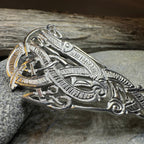 Artisan Irish Celtic Beast Brooch - Made in Ireland Brooch La Vie Bien Artisan Irish Celtic Beast Brooch - Made in Ireland
