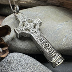 Artisan Irish Clonmacnoise Cross Necklace - Made in Ireland Pendant La Vie Bien Artisan Irish Clonmacnoise Cross Necklace - Made in Ireland