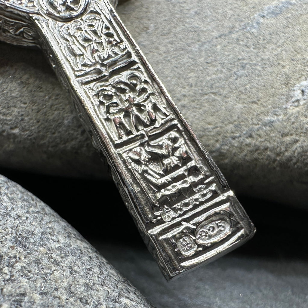 Artisan Irish Clonmacnoise Cross Necklace - Made in Ireland Pendant La Vie Bien Artisan Irish Clonmacnoise Cross Necklace - Made in Ireland
