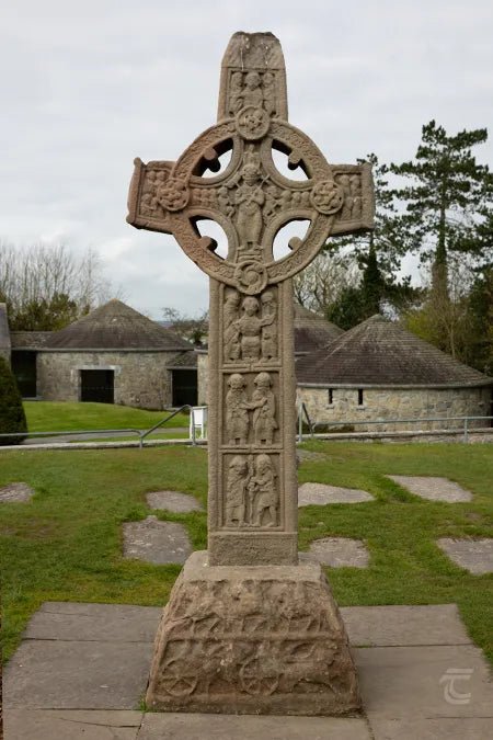 Artisan Irish Clonmacnoise Cross Necklace - Made in Ireland Pendant La Vie Bien Artisan Irish Clonmacnoise Cross Necklace - Made in Ireland