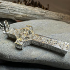 Artisan Irish Clonmacnoise Cross Necklace - Made in Ireland Pendant La Vie Bien Artisan Irish Clonmacnoise Cross Necklace - Made in Ireland