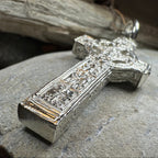 Artisan Irish Clonmacnoise Cross Necklace - Made in Ireland Pendant La Vie Bien Artisan Irish Clonmacnoise Cross Necklace - Made in Ireland