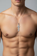 Artisan Irish Durrow Cross Necklace - Handmade in Ireland Pendant La Vie Bien Artisan Irish Durrow Cross Necklace - Handmade in Ireland