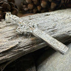 Artisan Irish Durrow Cross Necklace - Handmade in Ireland Pendant La Vie Bien Artisan Irish Durrow Cross Necklace - Handmade in Ireland