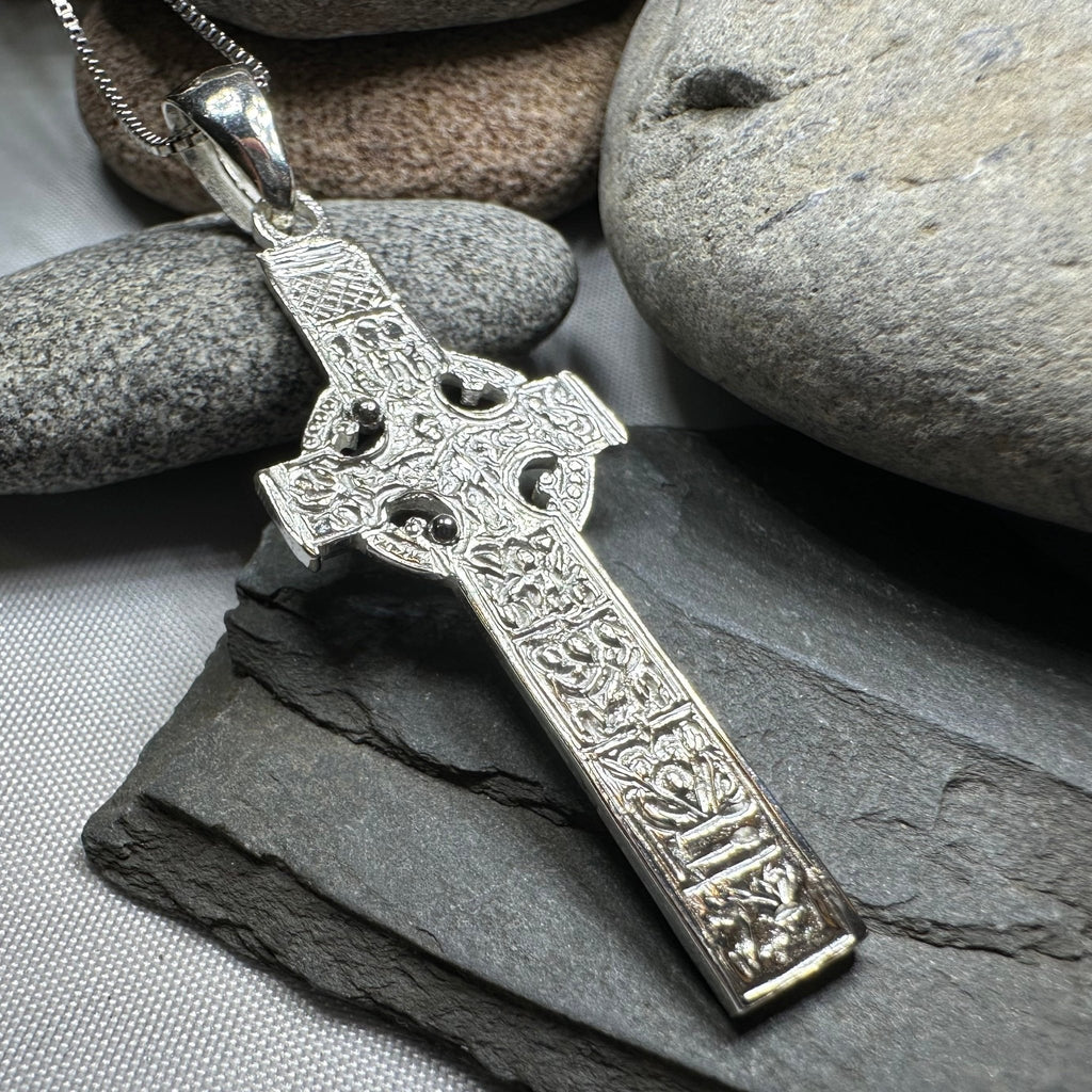 Artisan Irish Durrow Cross Necklace - Handmade in Ireland Pendant La Vie Bien Artisan Irish Durrow Cross Necklace - Handmade in Ireland