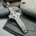 Artisan Irish Durrow Cross Necklace - Handmade in Ireland Pendant La Vie Bien Artisan Irish Durrow Cross Necklace - Handmade in Ireland